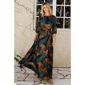 Baltic Born Paula Satin Maxi Dress | Jade Multi Size XLXL